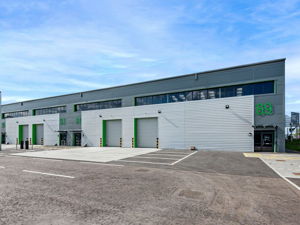 Warehouse construction site overview